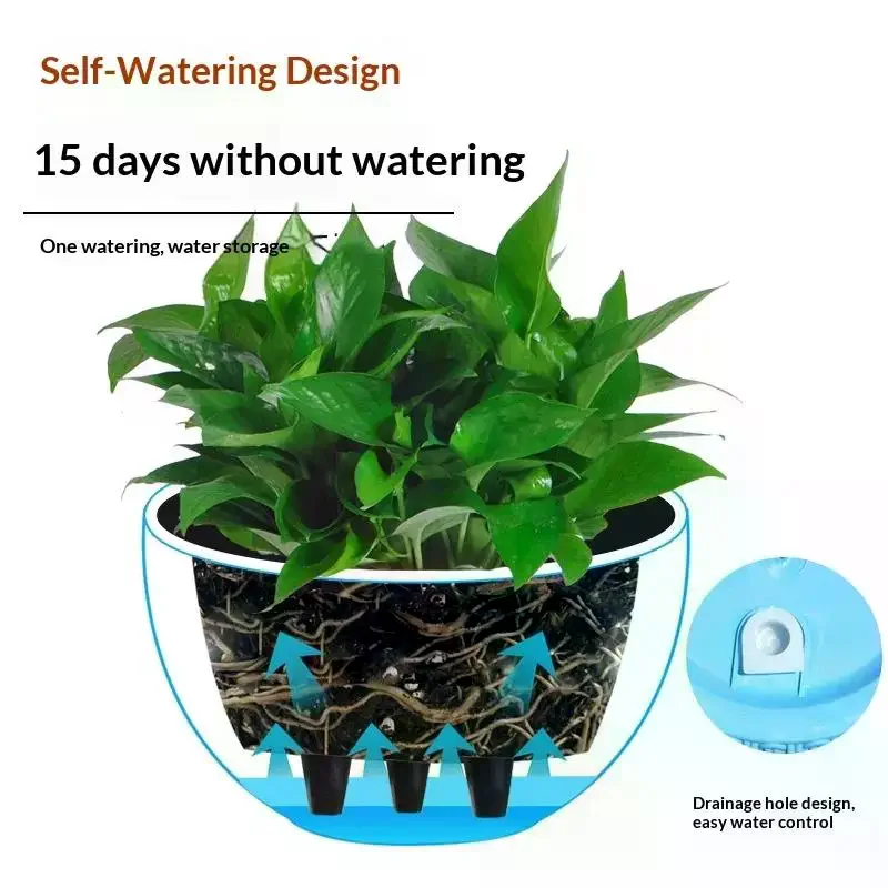 Hanging Flower Pot European Style 1 Set Honeycomb Imitation Rattan with Hanging Hook for Balcony Hanging Plants