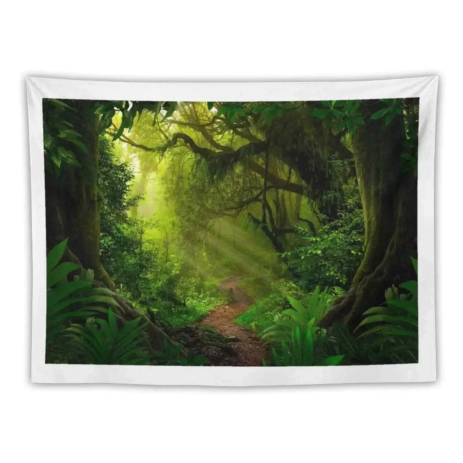 

Tropical deep jungle Tapestry Wall Decorations Room Decor For Girls Outdoor Decor Tapestry