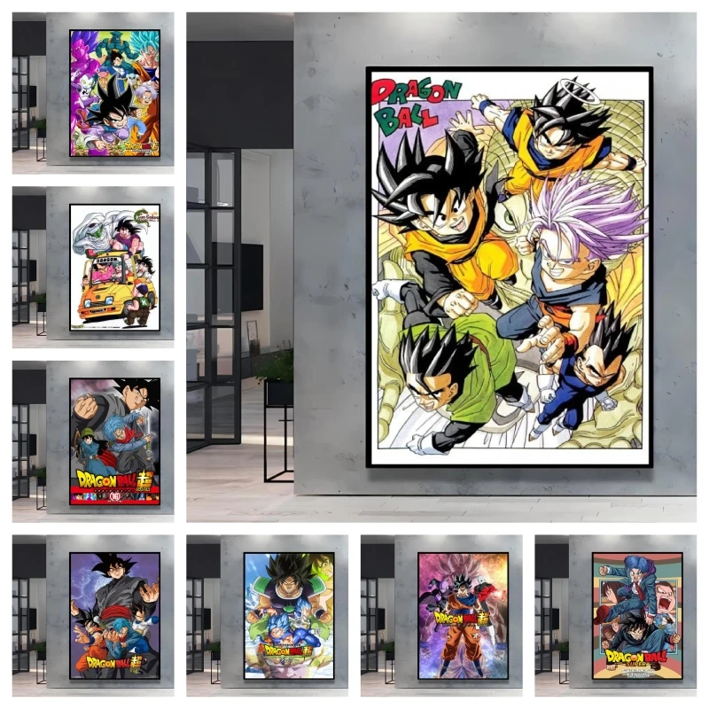 

Dragon Ball Goku Anime Wall Art Perfect for Decorating Living Rooms and Bedrooms High Quality Printing Long Lasting Colors