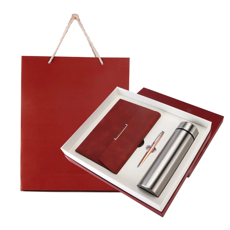 BAOKE T15 Exquisite Gift Box Set 4 Colors (Metal Gel Pen+Notebook+Vacuum cup）