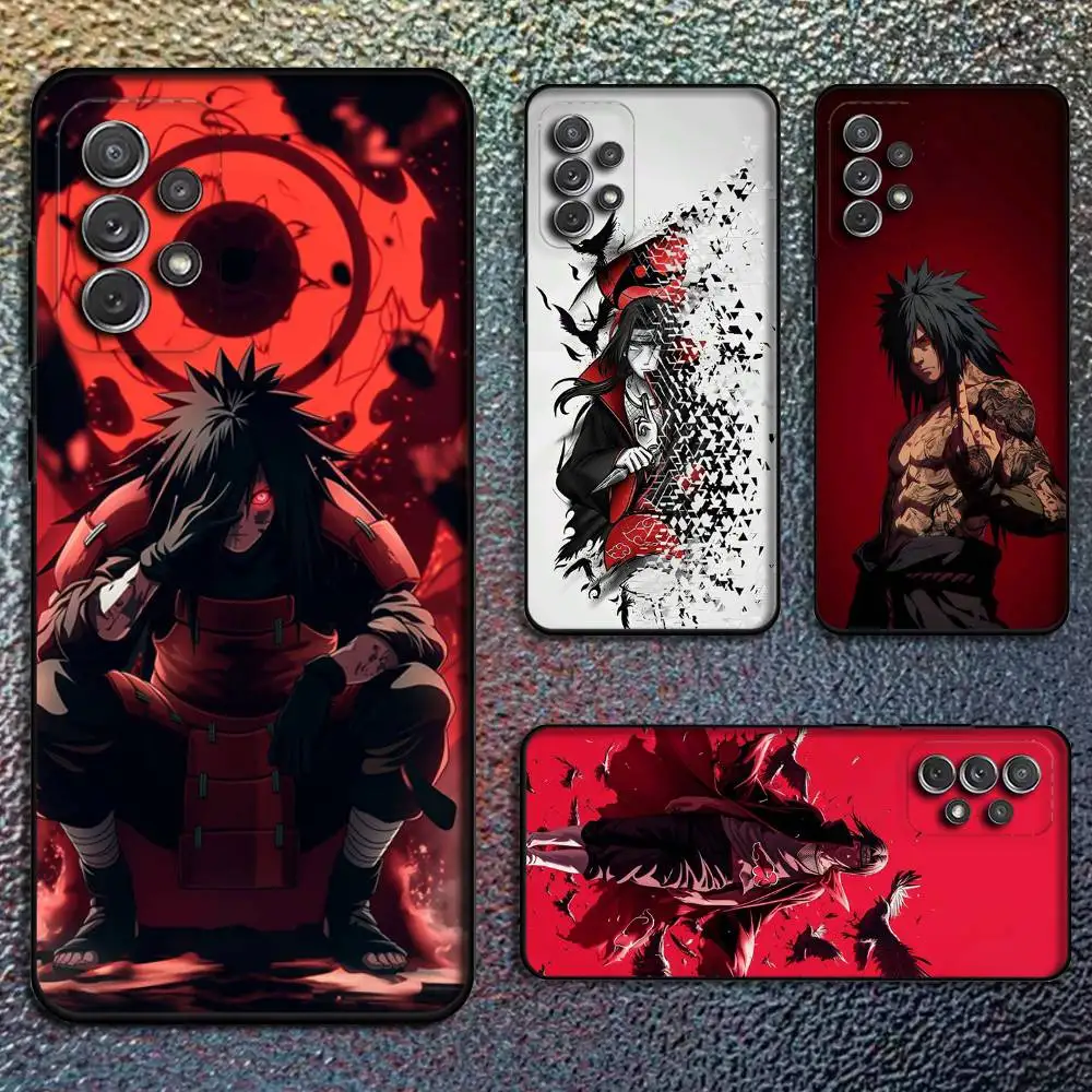 

U-Uchiha M-Madara I-Itachi Phone Case For Samsung S25,S24,S21,S22,S23,S30,Ultra,S20,Plus,Fe,Lite,Note,10,9,5G Black Cover