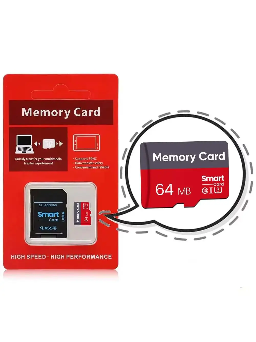 Speicherkarte mit geringer Kapazität 64MB 128MB 256MB 512MB 1GB Micro-Karte 2GB 4GB SD-Karte Micro-Karte