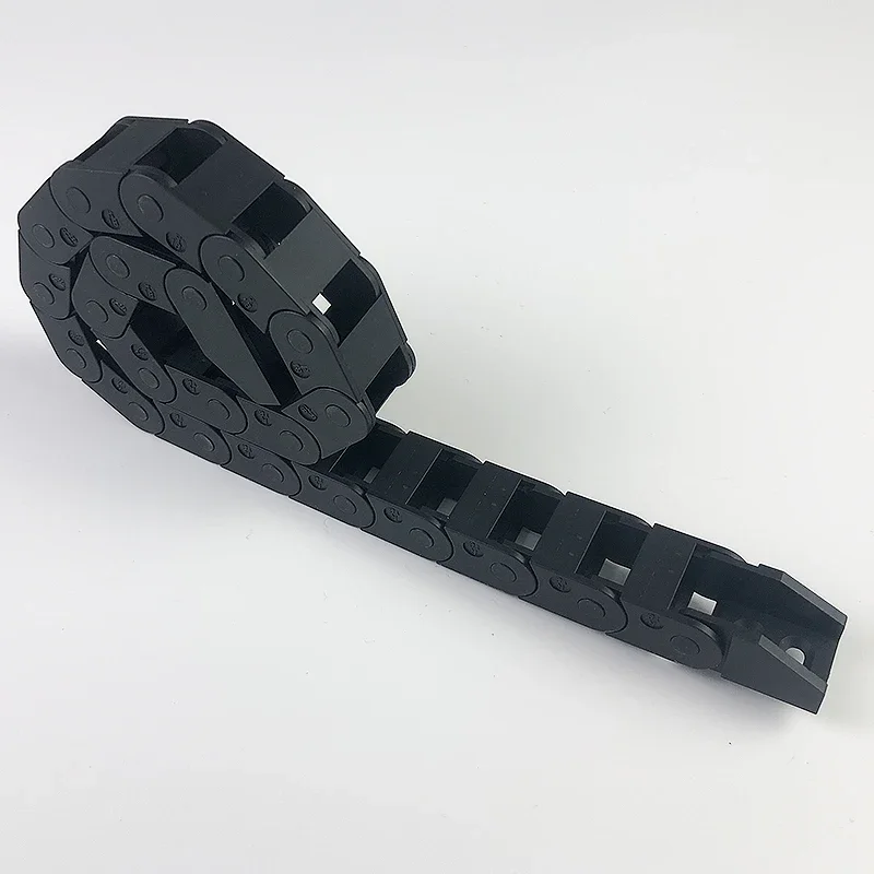 10x20 Plastic Cable Drag Chains Wire Carrier With End Connectors Bridge Towline Transmission 10*20 For Machine