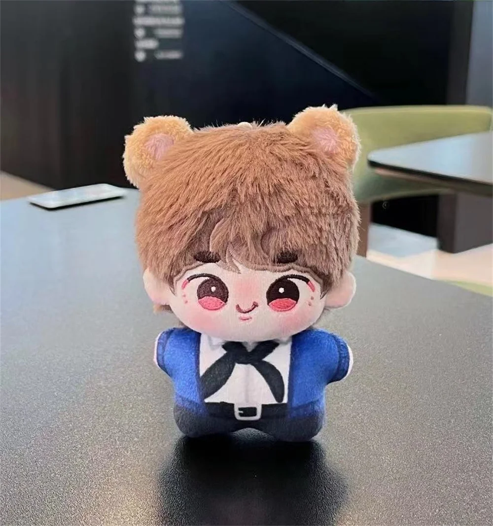 플러시 Kpop 스타 JIN 잘 생긴 멋진 소년 플러시 10cm 인형 장난감 바디 인형 코스프레 오리지널 선물