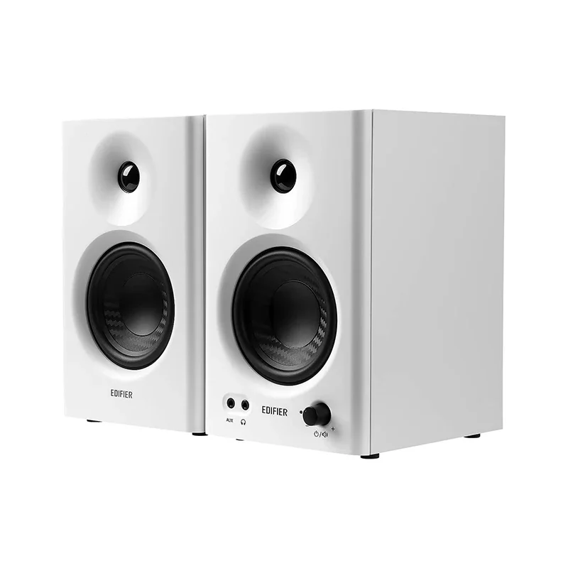 

MR4 Powered Studio Speakers 42W Active Studio Bookshelf Speakers 2.0 Black Sound System