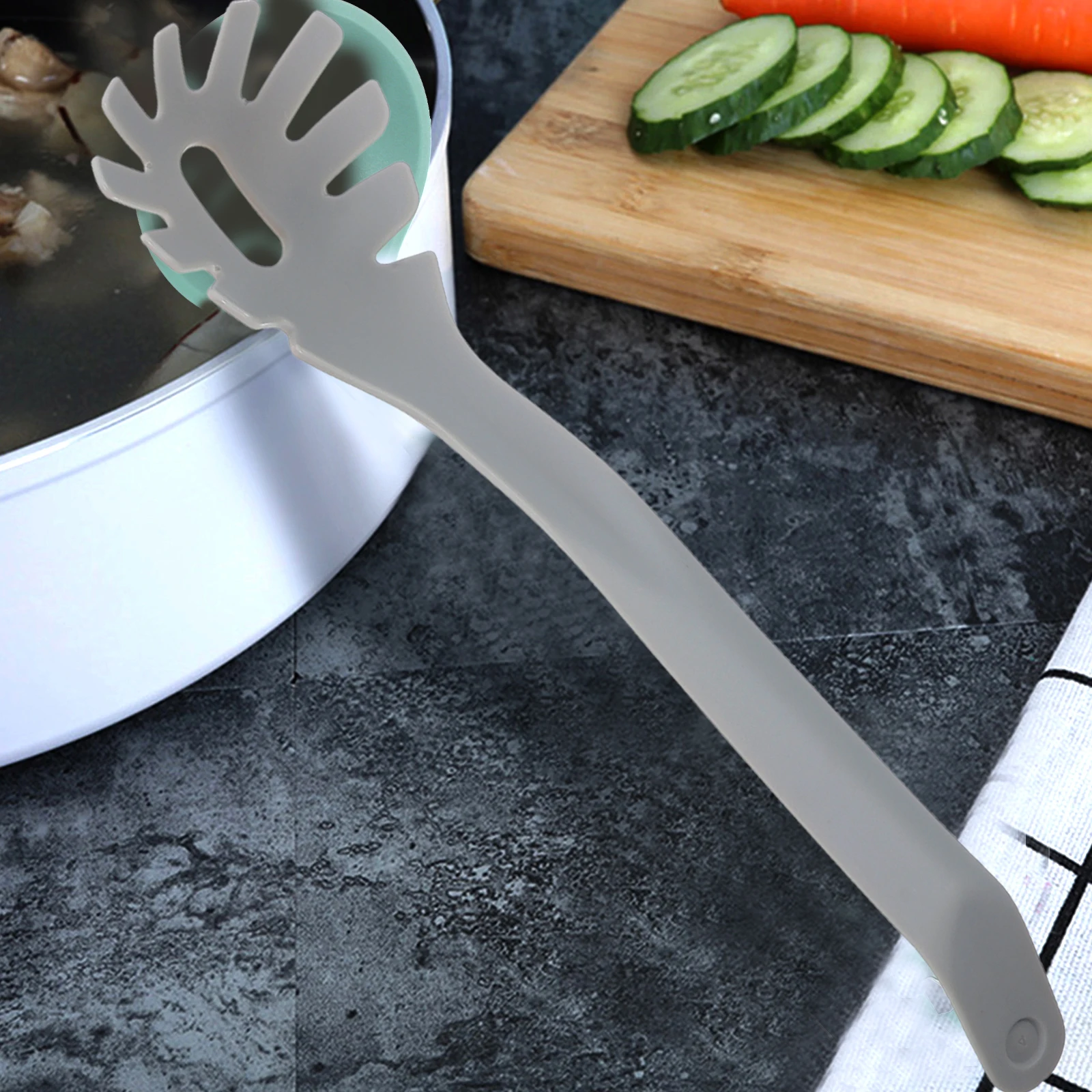 

1 set Kitchenware Set Colorful Nylon Cooking Tools Foldable Spatula Turner Ladle Kitchen Utensils Cookware