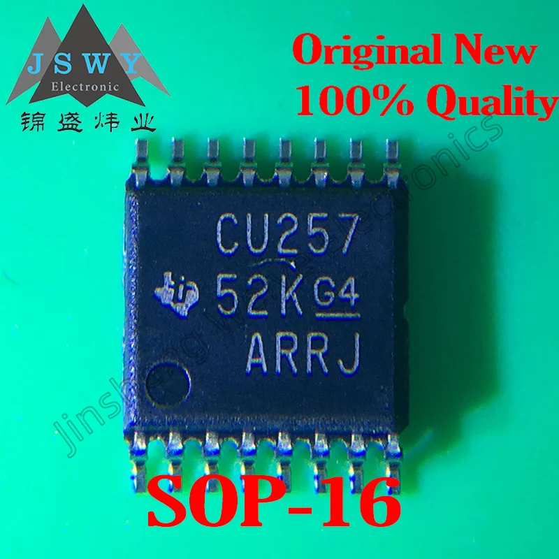 

(5/20PCS) SN74CBT3257PWR SN74CBT3257 Original TSSOP16 Silkscreen CU257C Multiplexer/Demultiplexer Brand New in stock!