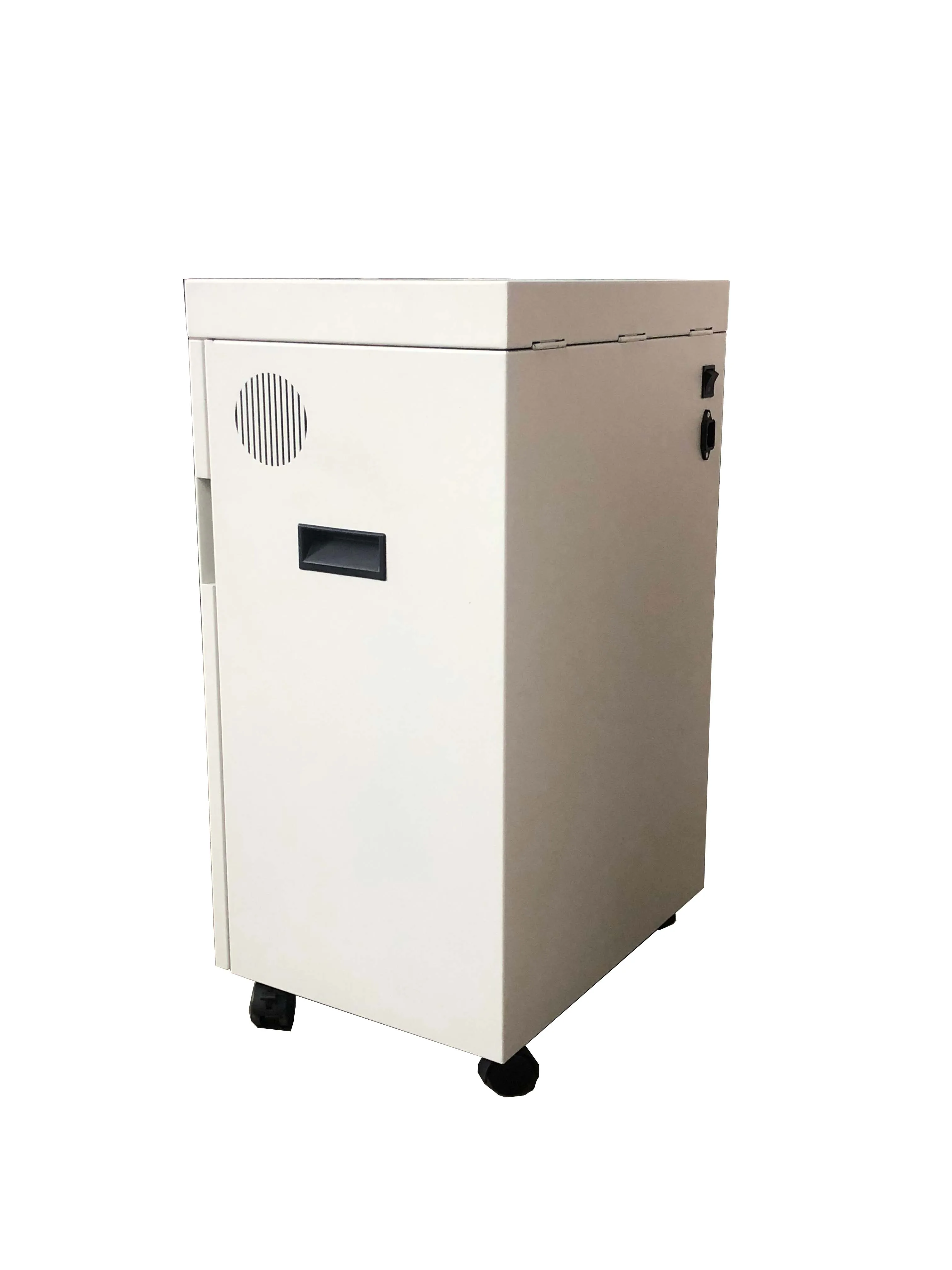 

Small Size Paper Shredder for Office with Casters