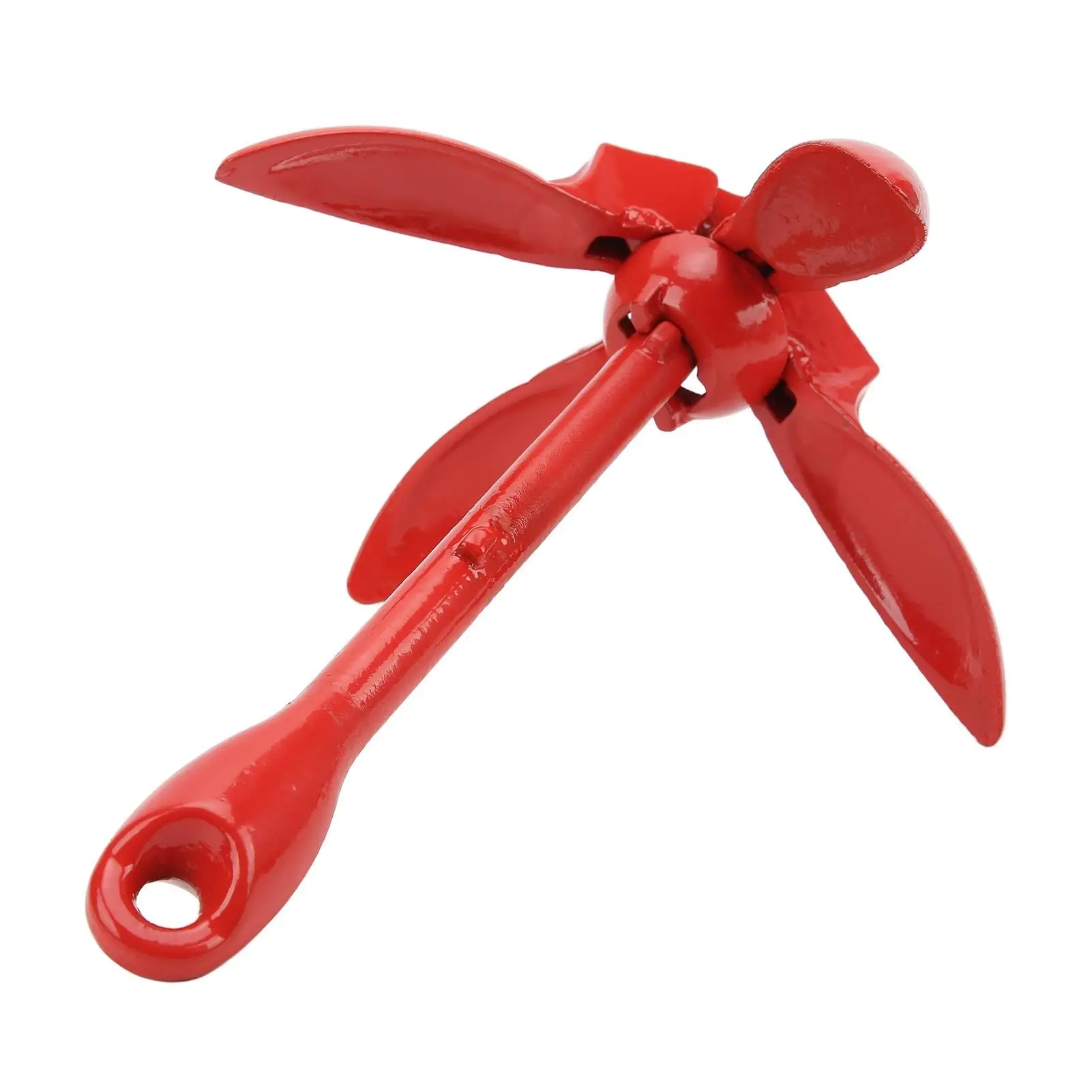 

Folding Anchor Kayak Grapnel Carbon Steel 3.5LB for inflatable Boat for dinghies for watercraft