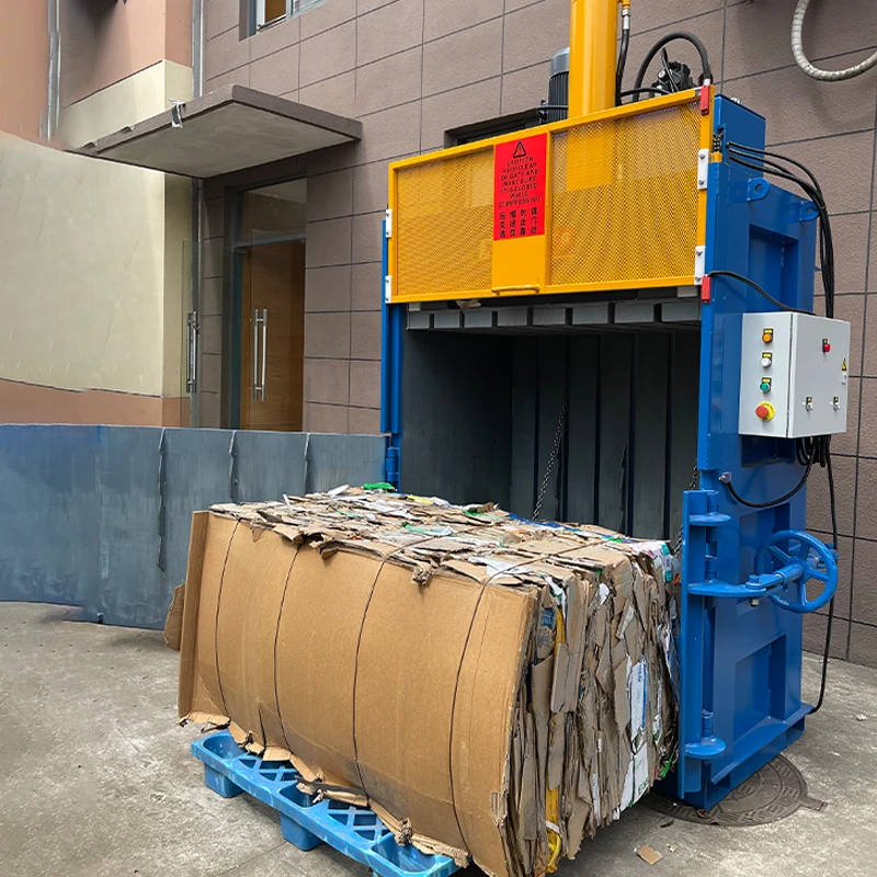 Waste Paper Baling Machine/hydraulic Carton Compress Cardboard Baler Press Packing Machine