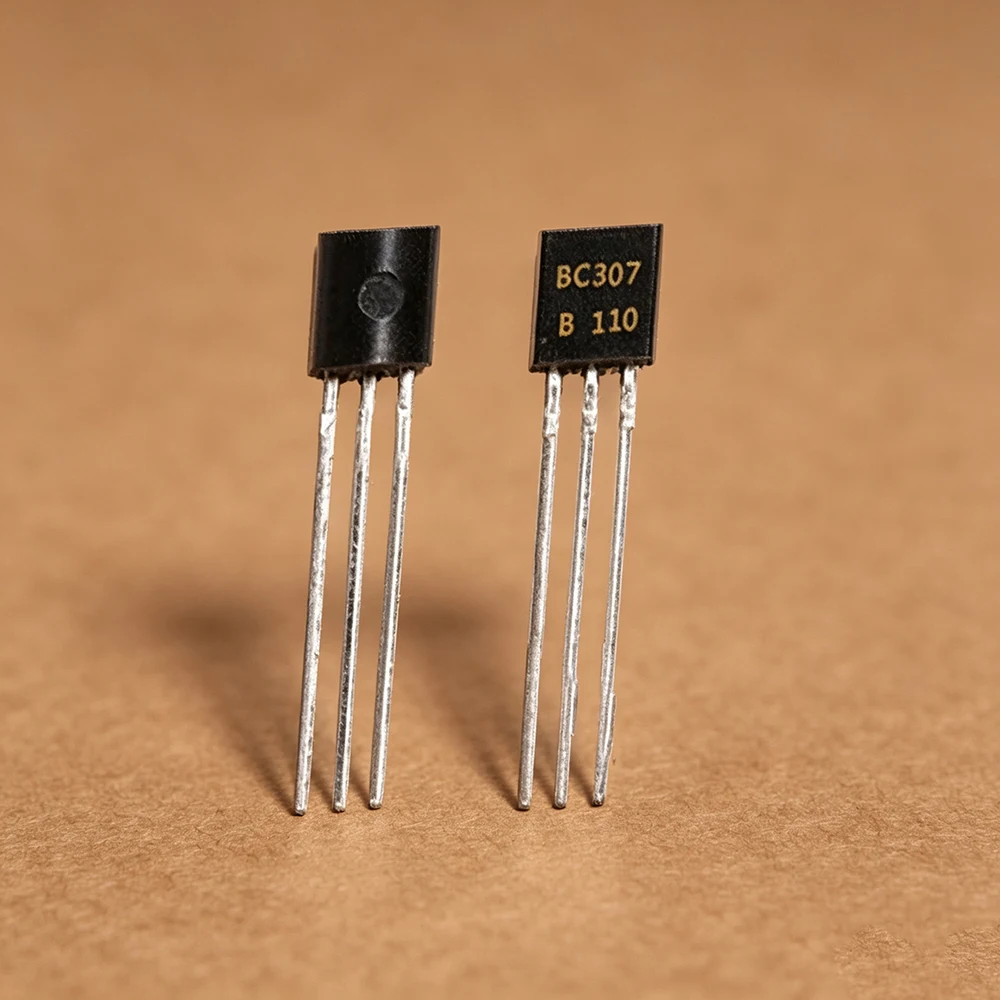 50Pcs/Lot BC307B BC307-B BC307 307 TO-92 PNP 100MA 45V Single-way Transistor     Product