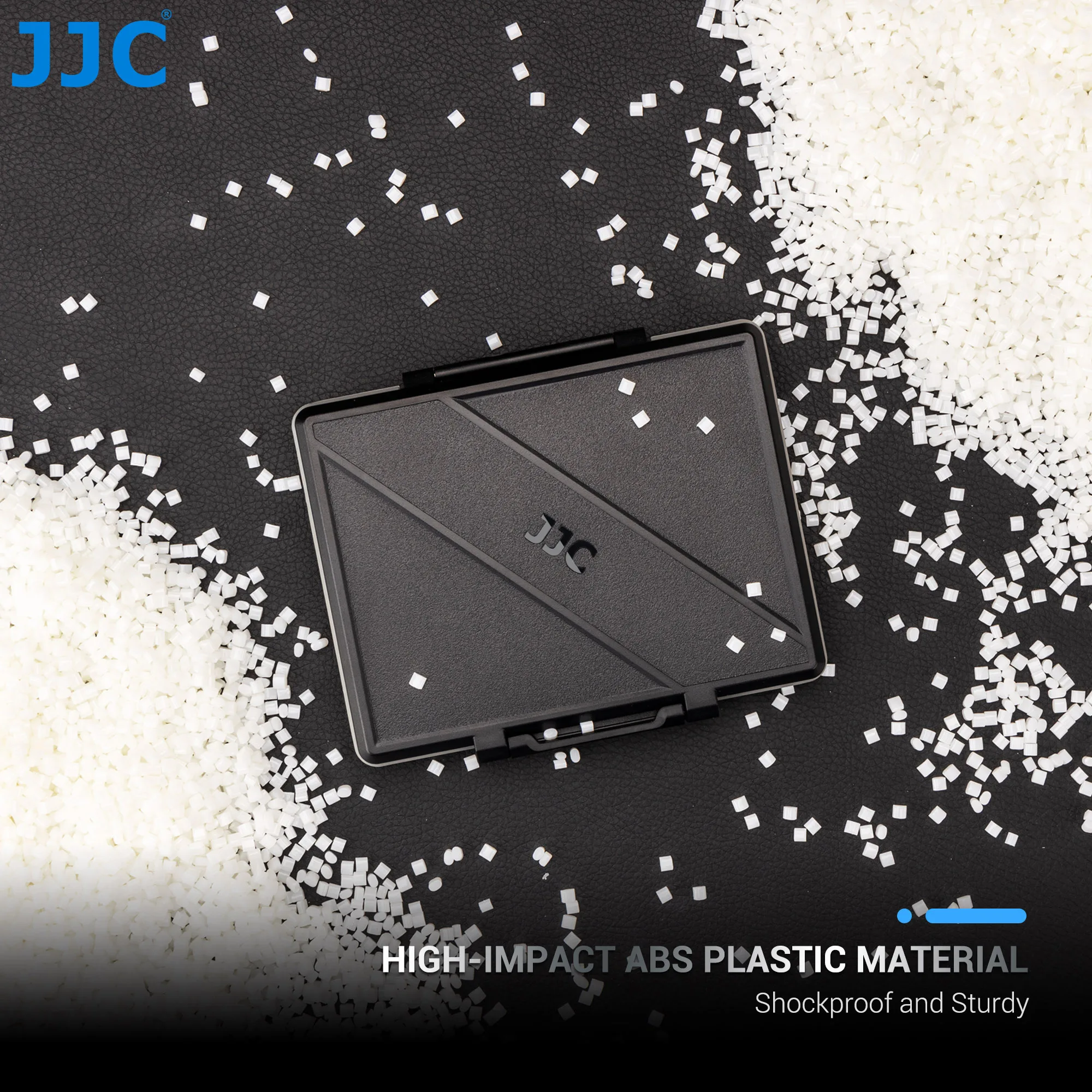 JJC 16 слотов монетница батарея держатель для хранения водонепроницаемый противоударный для CR2450 / CR2430 / CR2412 круглая батарея