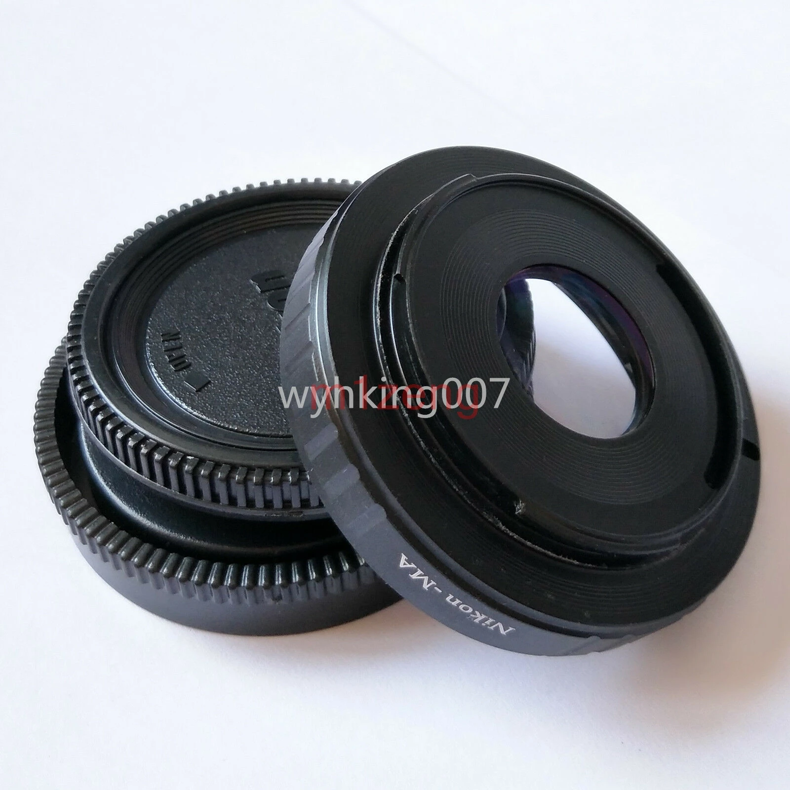 adapter Infinity Focus with glass for Nikon F Lens to Sony Alpha Minolta AF MA DSLR camera