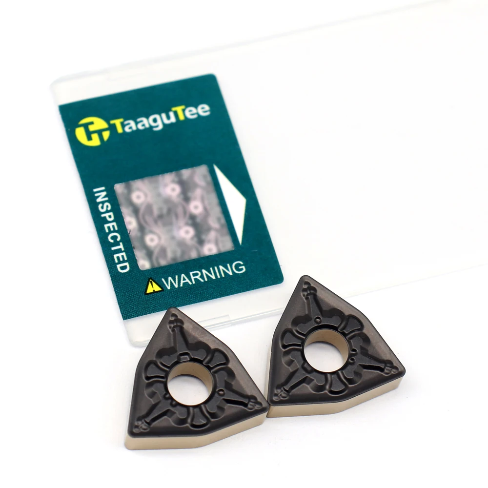 10Pcs WNMG080408 WNMG080404 TM TT4225 Carbide Inserts External Turning Tools Machine Tool Parts Lathe For Processing Steel