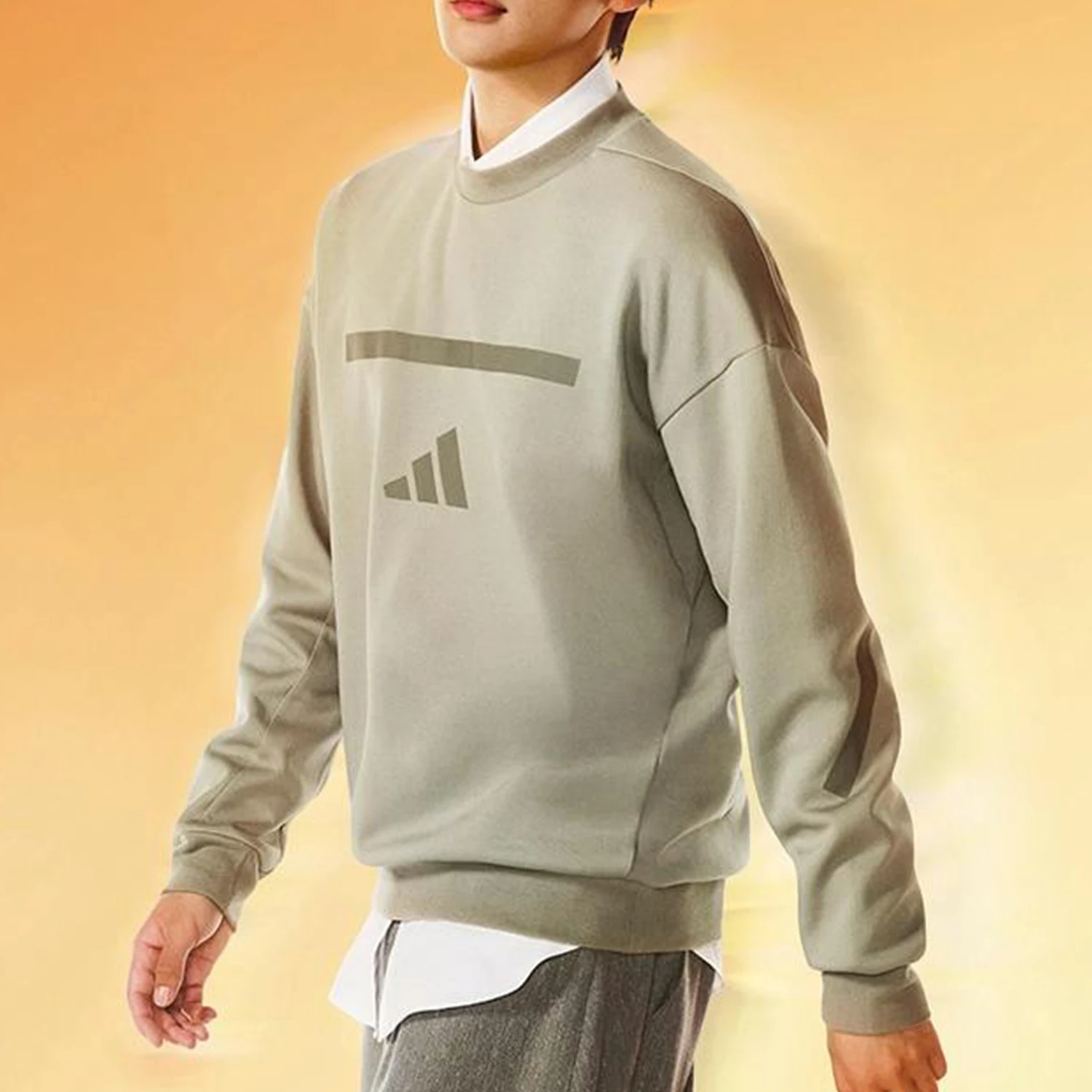 

Оригинальная мужская трикотажная толстовка Adidas Spring для повседневного спорта и тренировок JP0383