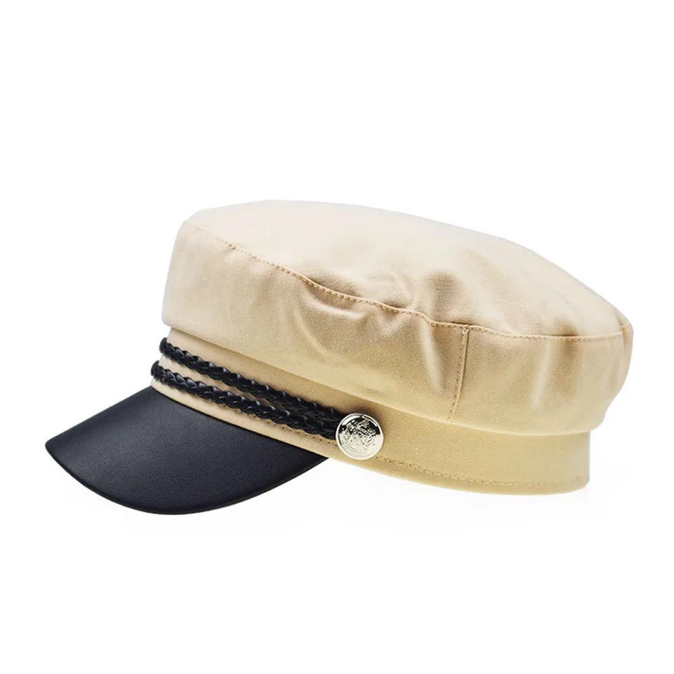 10 Farben Frauen Mädchen Kappen Zeitungs jungen Hut Visier Baker boy Cabbie Gatsby Pageby Visier Baskenmütze Hut – Detail 28