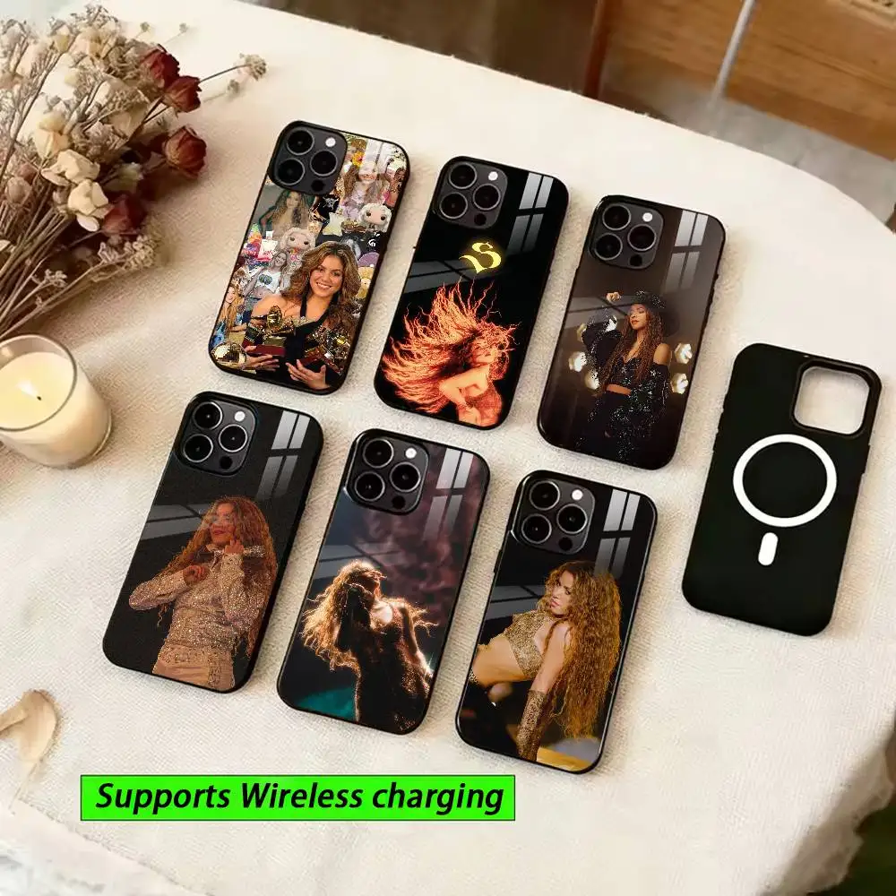 

Latin belly dance Shakira sexy Phone Case For iPhone15,16,17,14,13,12,11 Plus,Pro Magnetic