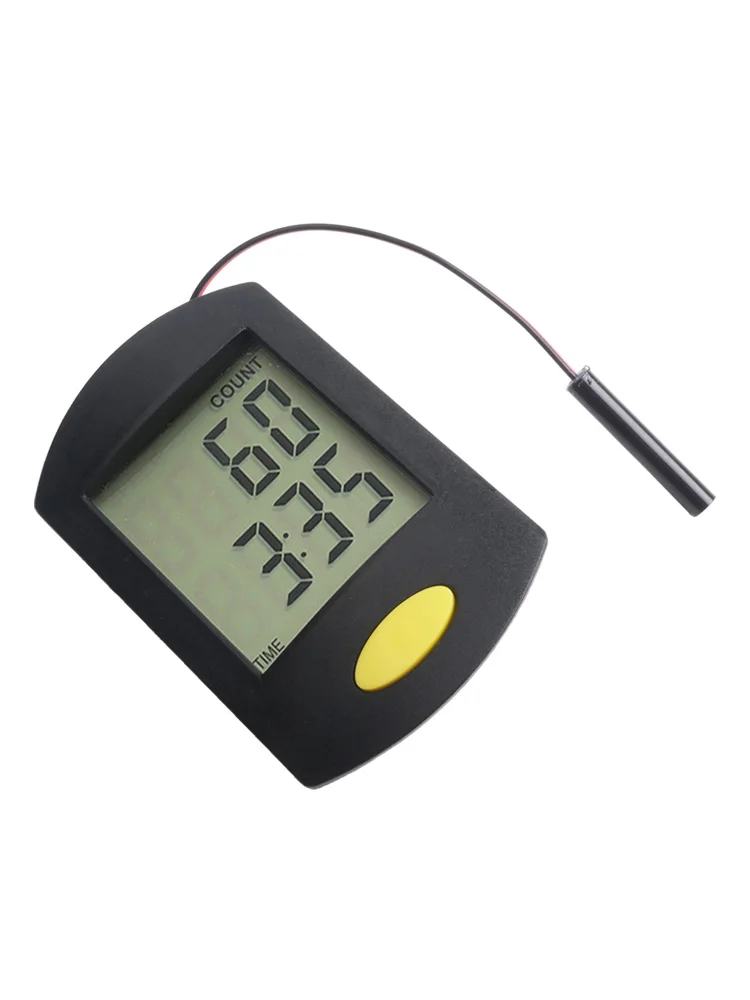 Speedometer Replacement for Stationary Exercise Bikes LCD Display Measuring Time Elapsed Total Reps and Distance Covered