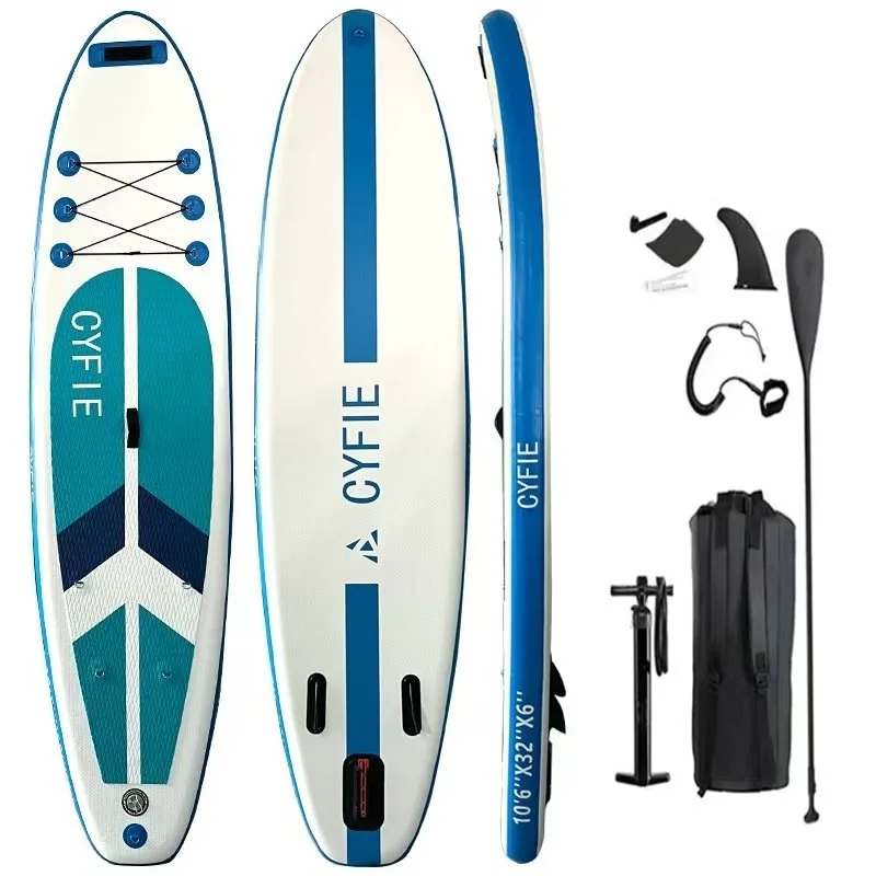 

SUP Inflatable Stand Up Paddle Board Adult Surf Racing Extra Thick High Stability Portable Outdoor Paddle Board Surfboard Sup