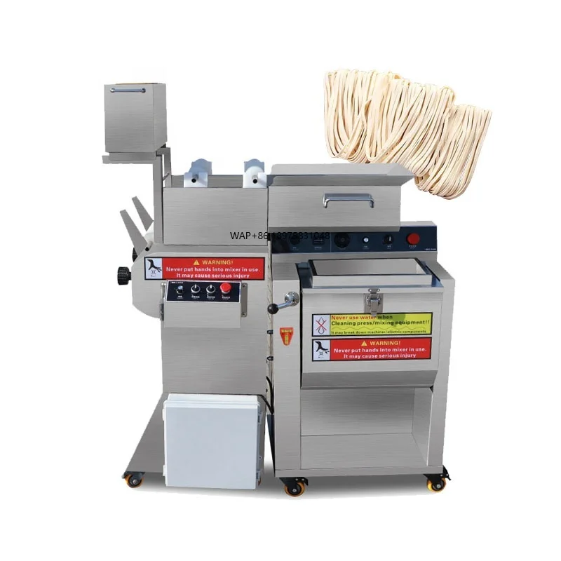 New Upgraded Multifunctional Ramen Dough Mixer Roller Press Cutter All in 1 Noodle Machine for Restaurant