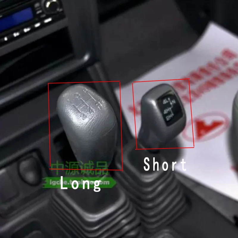 Shift Knob For Mitsubishi Leopaard Pajero V31 V33 Lancer Black Diamond Shift Handball Shift Lever Handle 2030 Gear Lever Head