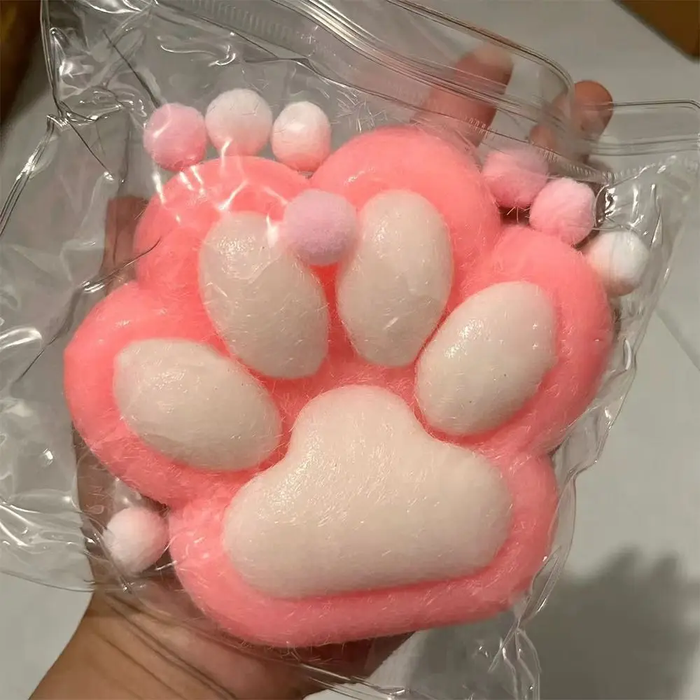 1 PC Sticky Cat PAW ของเล่น Squishy ความเครียดบีบ Fidget ของเล่น Giant PAW Squishy PARTY Favors ของขวัญหยิก Decompressing ของเล่น