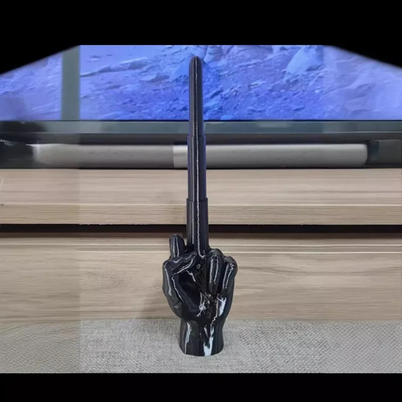 توهج الظلام للتمديد الاصبع الوسطى المزحة لعبة مضحك الملاكمة قبضة الجدة الكمامة هدية الكبار الأصدقاء نكتة حفلة متعة الإجهاد الإغاثة #6