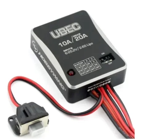 Hobbywing UBEC 10A 2-6S 25A 3-18S  Module External Switching