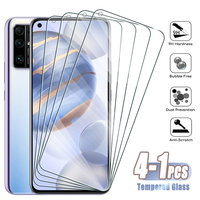 4-1Pcs Tempered Glass For Honor 40 30 20 Pro 10 9 8 Lite 8A 9A 30s 9s 20E Screen Protector on Honor 30i 20i 10i 8x 9x 10x 9c