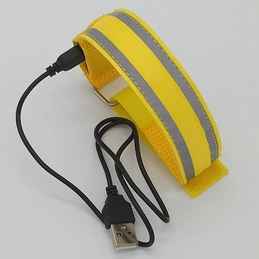 

Светодиодный браслет-фонарь для безопасности, портативный, водонепроницаемый, сигнальный, креативный, регулируемый, для бега и велоспорта