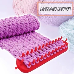 Knitting Looms Set for Scarf with Knitting Crochet Hooks Knitting Frame Set for Handmades Socks Scarf Hat LBShipping