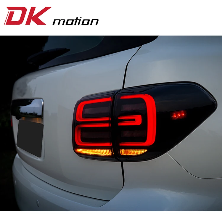 Modified Auto Parts LED Tail Lamp For Nissan Patrol Y62 2016-2019 Car Light Accessories