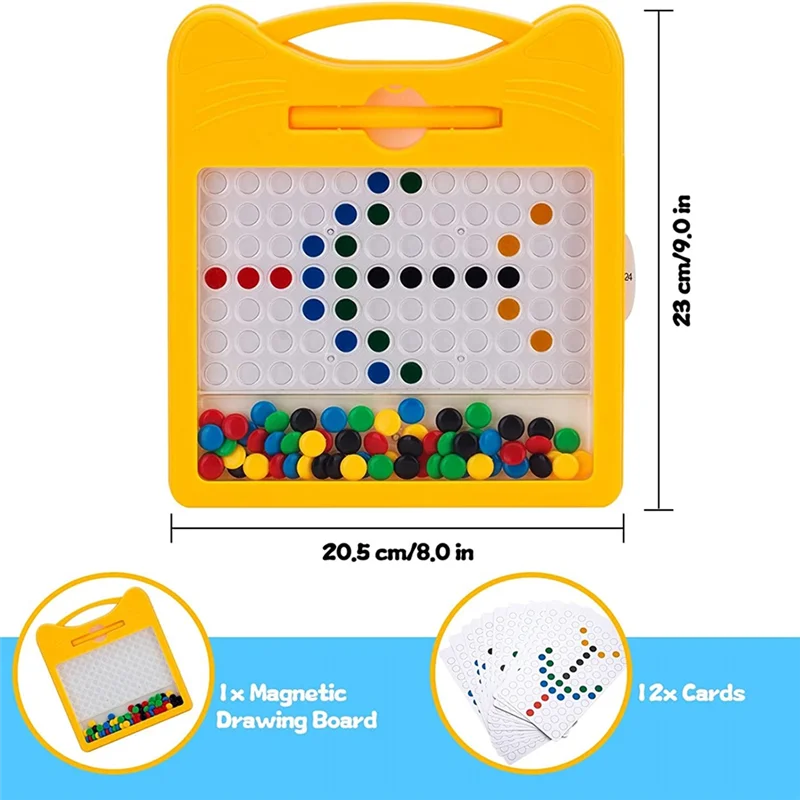 

Modern Magnetic Drawing Board for Kids & Toddlers 3-5 Years,Magnetic Board