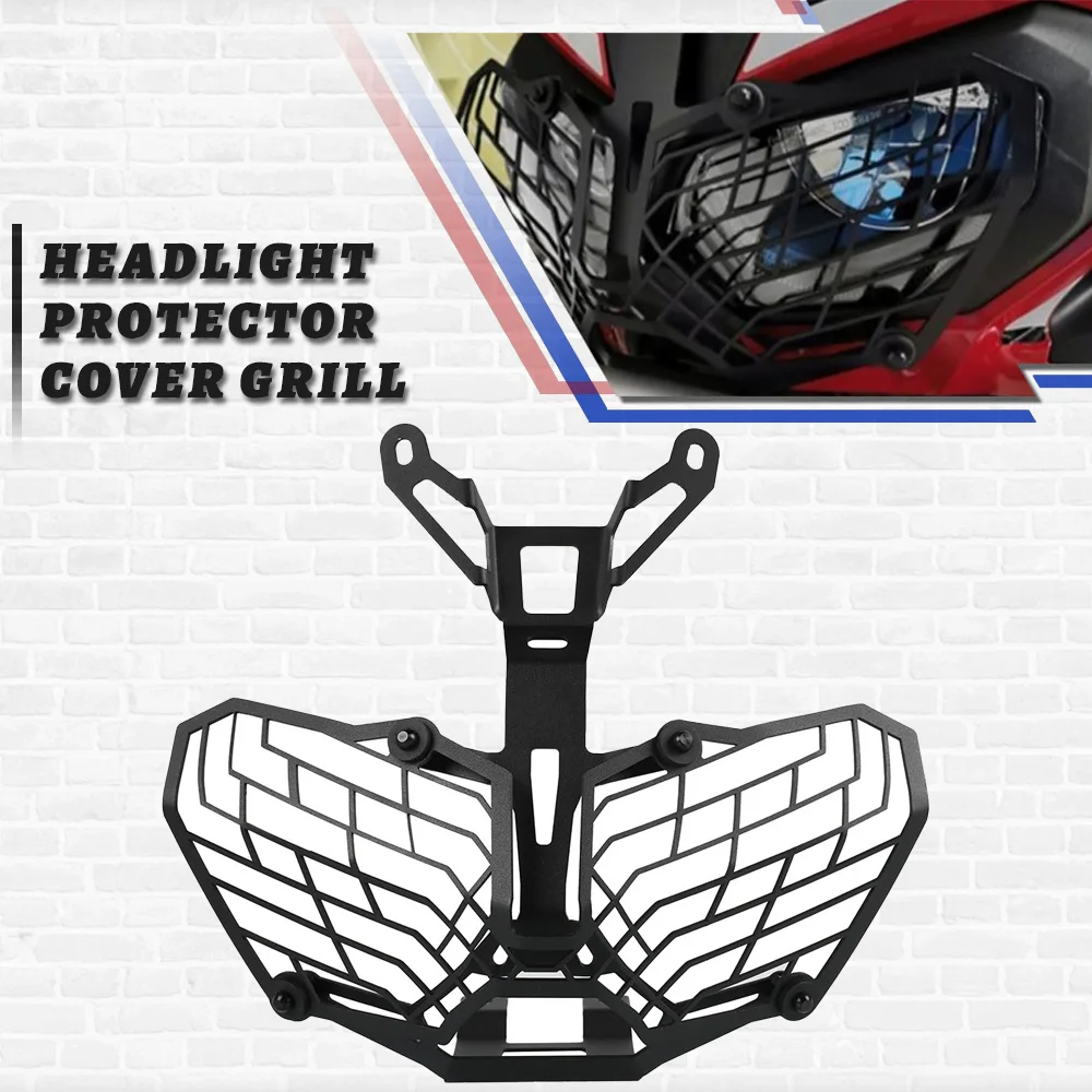 

Для Honda CRF1000L Africa Twin CRF 1000 L Adventure Sports 2016 2017 2018 2019, решетка для фар мотоцикла, защитная крышка