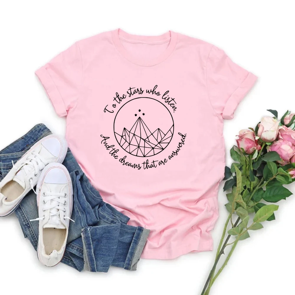 Acotar Velaris Tshirt Night Court Shirt Sarah J Mass ACOTAR T Shirt Velaris City of Starlight Unisex T-shirt Summer Tops Tee view 6