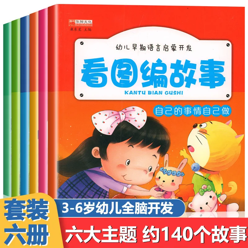 Picture Based Storytelling for Early Childhood Language Development Enlightenment, Picture Based Speaking Early Education