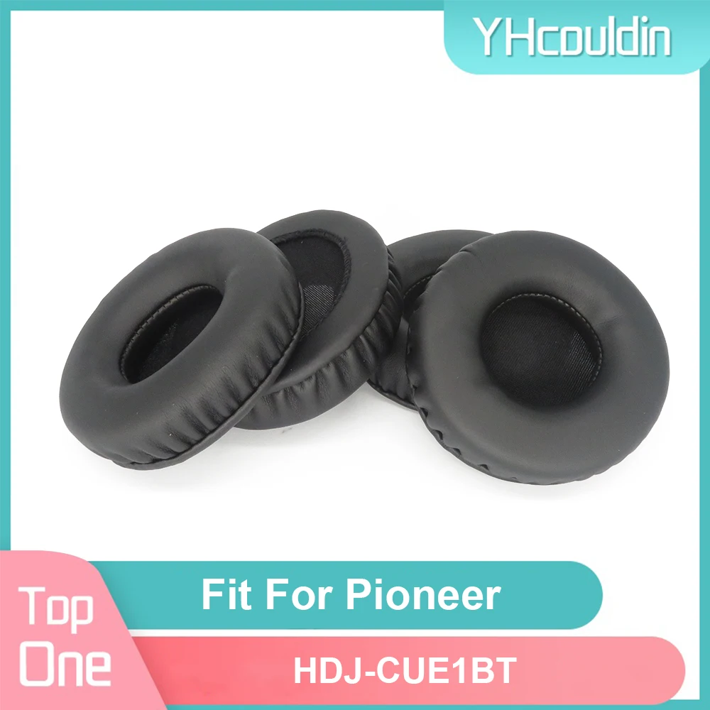 Earpads For Pioneer HDJ-CUE1BT Headphone Earcushions PU Soft Pads Foam Ear Pads Black