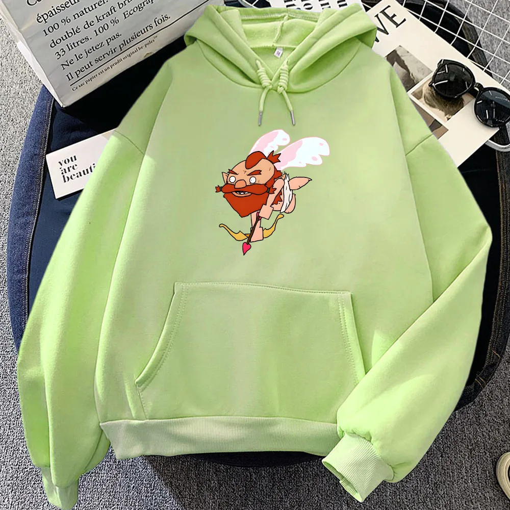 

Game Brawlhalla Cartoon Print Hoodies Winter Jacket Casual Pocket Soft Fleece Sweatshirt Sudaderas Con Capucha Kawaii Graphic