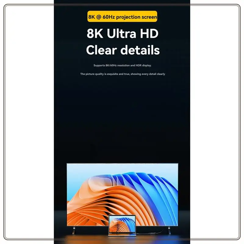 Надежный адаптер USB C-90 градусов, прямоугольный адаптер U-образной формы типа C, передача данных 40 Гбит/с, преобразователь PD 140 Вт USB4.0 8K 60 Гц, 90 градусов