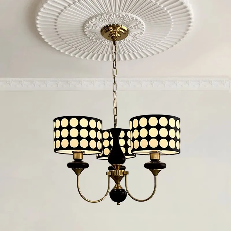 Plafonnier en Cuivre et Fer Forgé au Design Moderne, Luminaire Décoratif d\'Nik, Idéal pour un Salon, une Salle à Manger ou un Hôtel