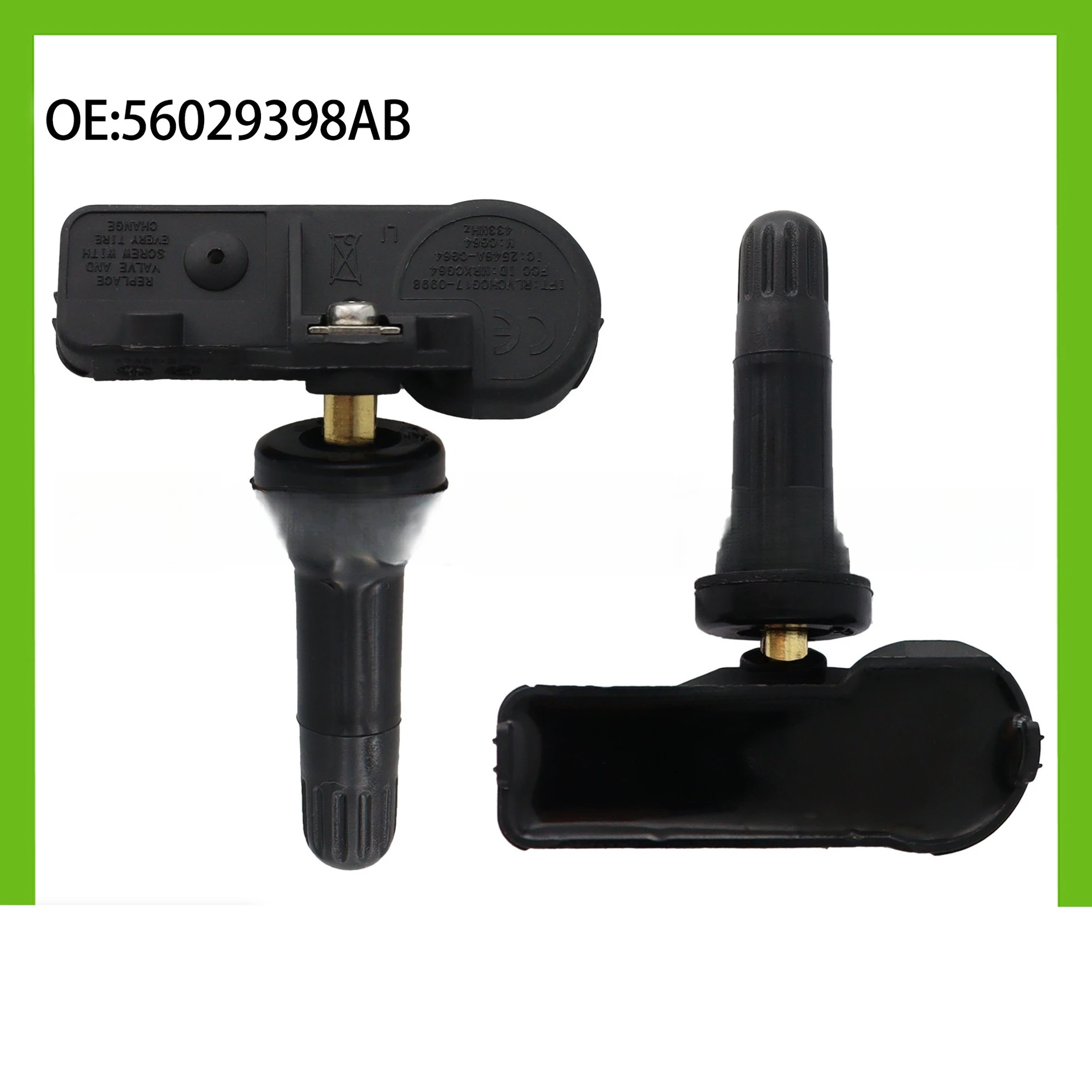 

56029398AB 1/4pcs tpms Tire Pressure Sensor For Dodge Challenger Charger Durango Journey 2010-2016 433MHZ Fiat Fit for JEEP