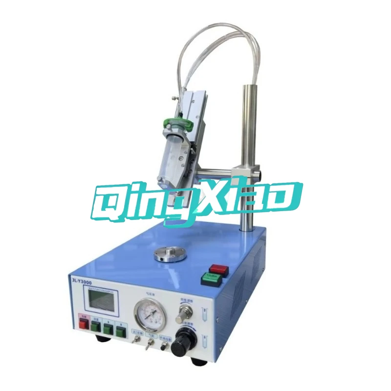 

Automatic Round Bulb Lamp Glue Dispenser Stable Adjustable Speed Professional Design Lighting Product Mass Production Processing
