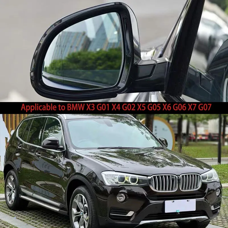 

Suitable for BMW X3 G01 X4 G02 X5 G05 X6 G06 X7 G07 heated glass lens wing rear view mirror glass