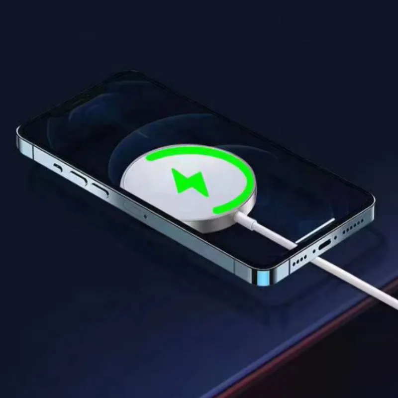 15W Fast Wireless Charger Certified Mini Wireless Charging Pad for iPhone For Samsung Magnetic wireless charger for iPhone 13/14 - Image 5