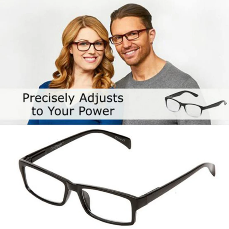 Hot Sale One Power Reading Glasses Auto Adjusting Bifocal Presbyopia Glasses