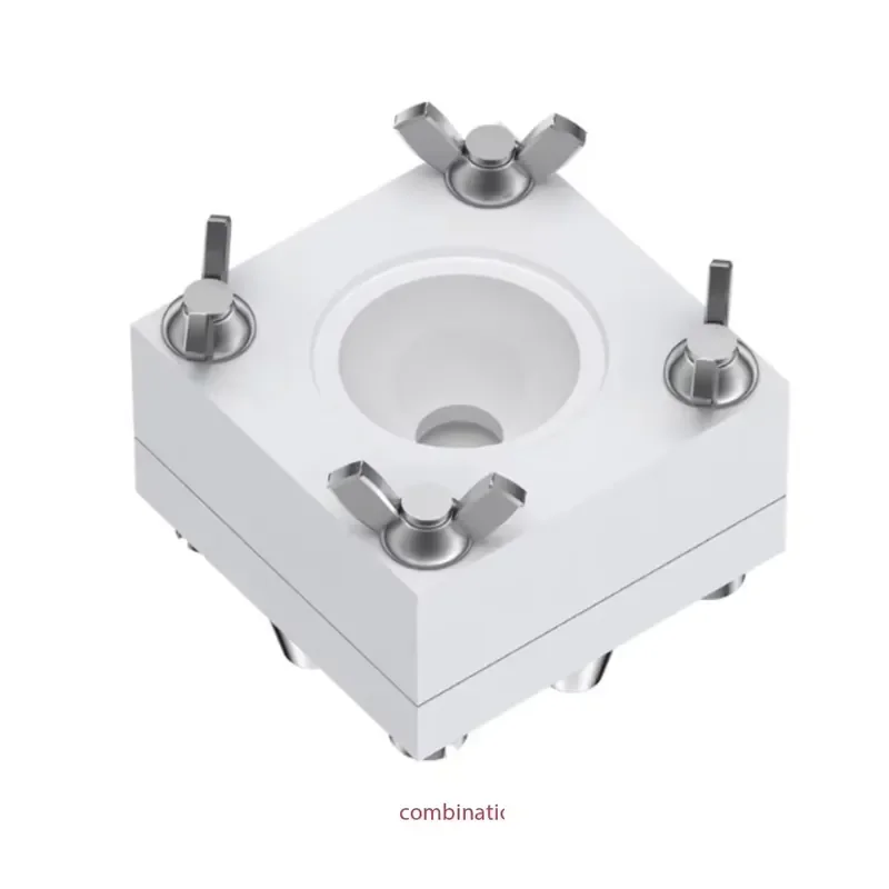 5ml 25ml 40ml PTFE Plate Type Electrochemical Cell Flat Electrolysis Reaction Cell Laboratory Research C030 Series