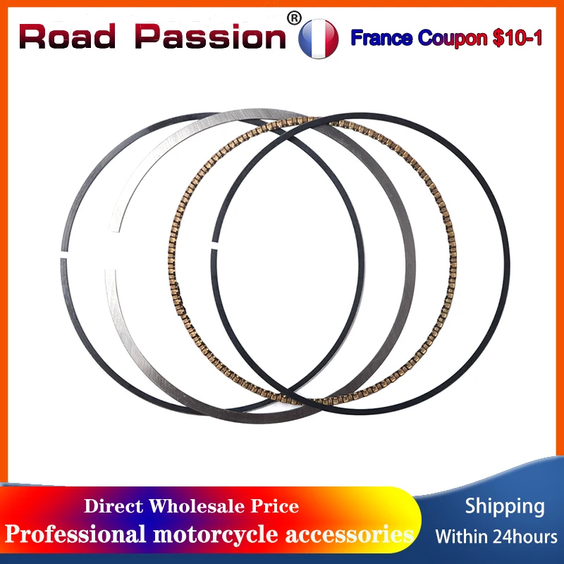 Pièces de moto Road Passion, segments de piston STD 78 mm pour XCF250 SXF250 EX* F 250 EX*-F SX-F XC-F SXF FACTORY EDITION 79030231044