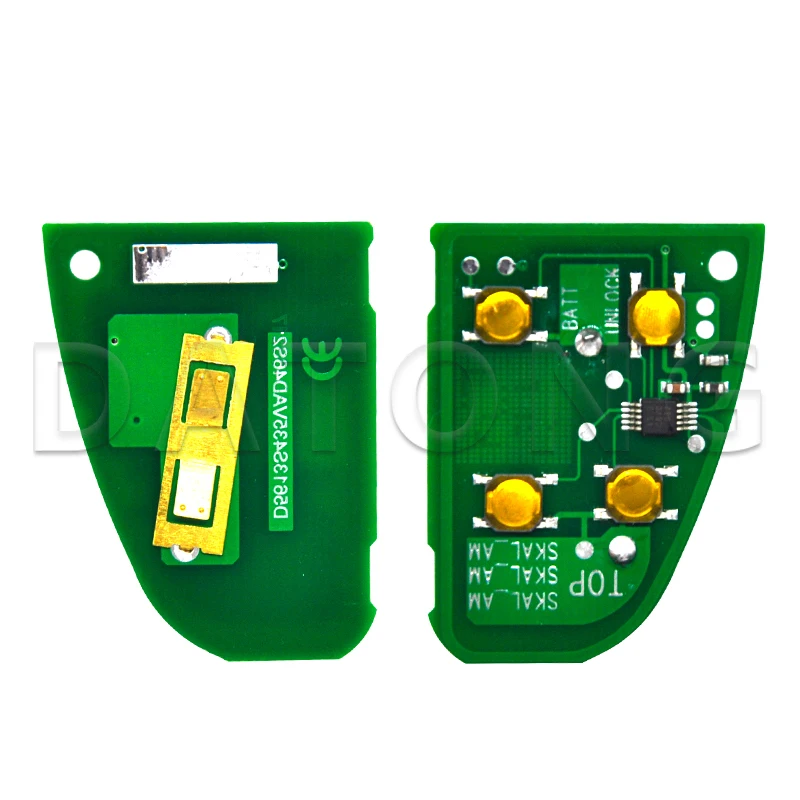 Datong World 4D60 Chip 315/433MHz Flip Car Remote Control Key For Jaguar X S Type 1999-2009 XJ XJR
