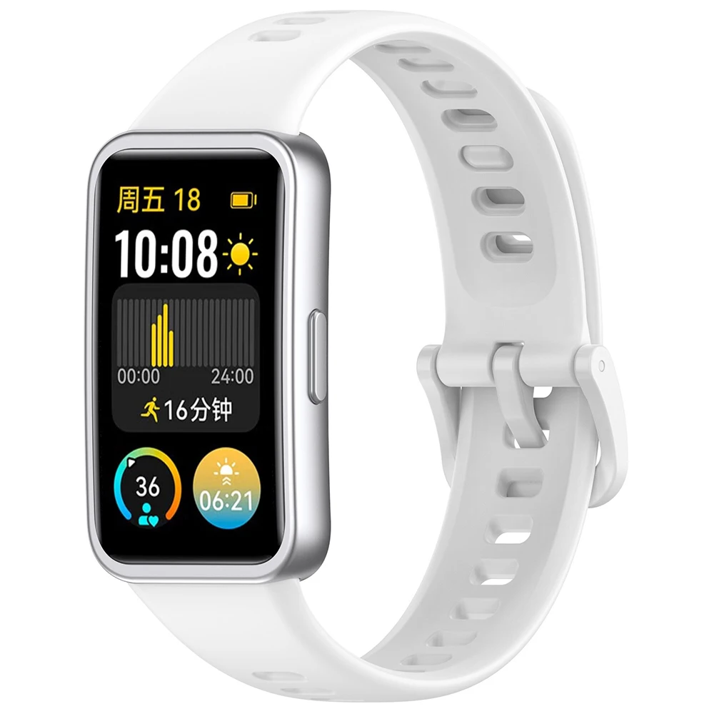 Silicone Wrist Strap For Huawei Band 8 9 10 Bracelet Smart Accessories Replacement Wristband