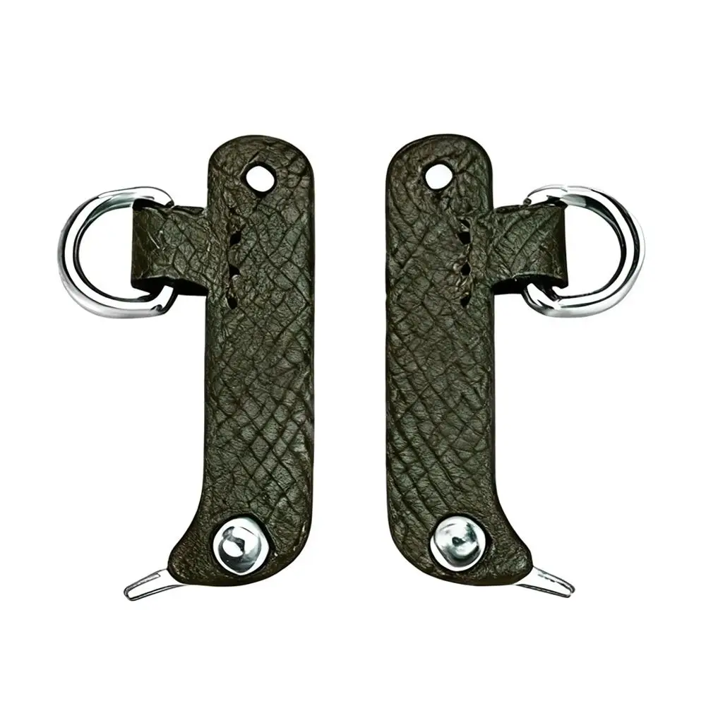 حزام بديل بتصميم خالٍ من اللكمات، حزام من الجلد الطبيعي قابل للتعديل، مشبك تحويل حزام من الجلد الطبيعي